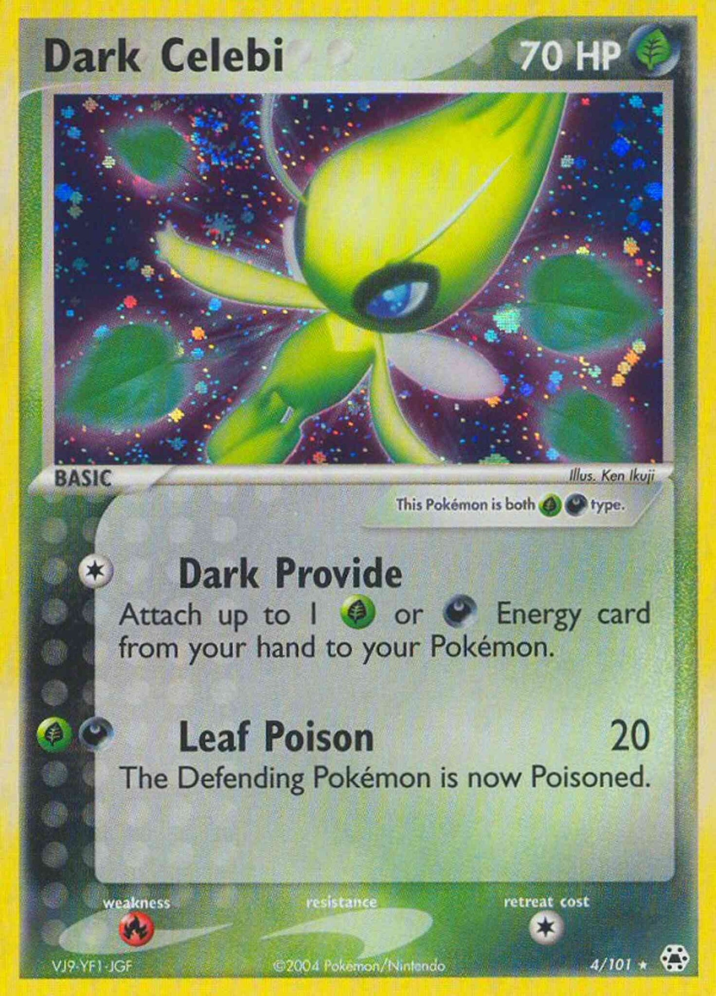 Dark Celebi - 4/101 - Rare Holo [ex5-4] [Holo]