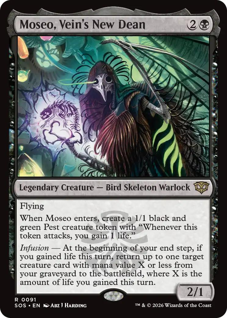 Moseo, Vein's New Dean [91] [Secrets of Strixhaven] [Non-Foil]