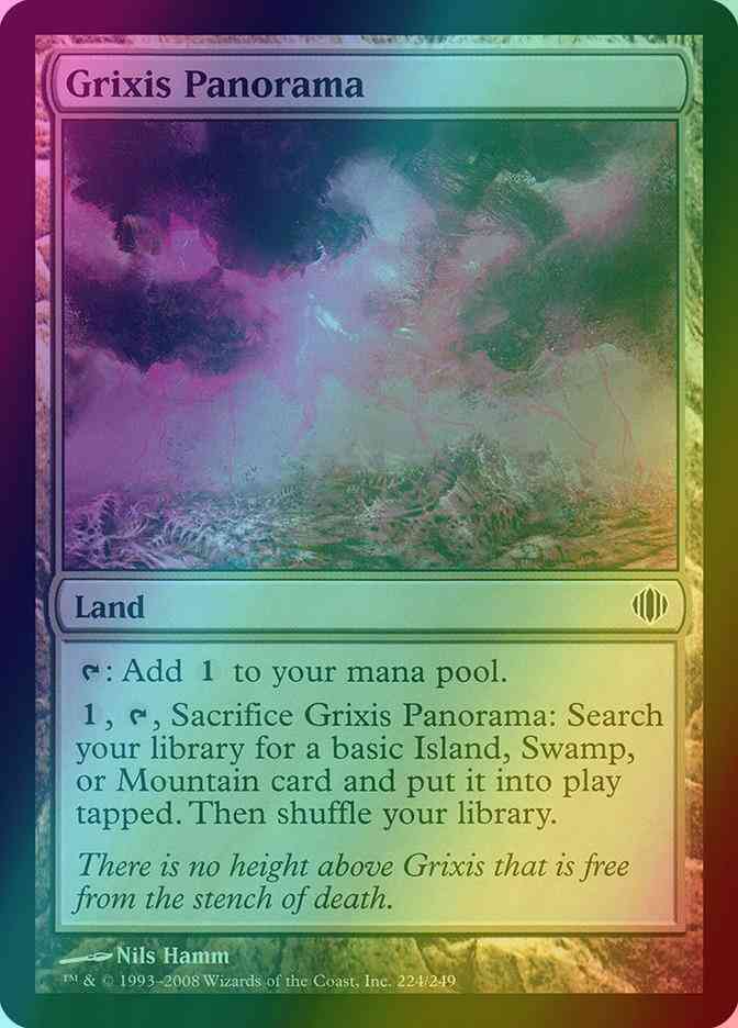 Grixis Panorama [224] [Shards Of Alara] [Foil]