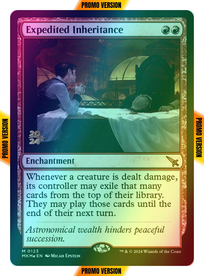Expedited Inheritance [123s] [Prerelease] [Murders at Karlov Manor: Promos] [Foil]