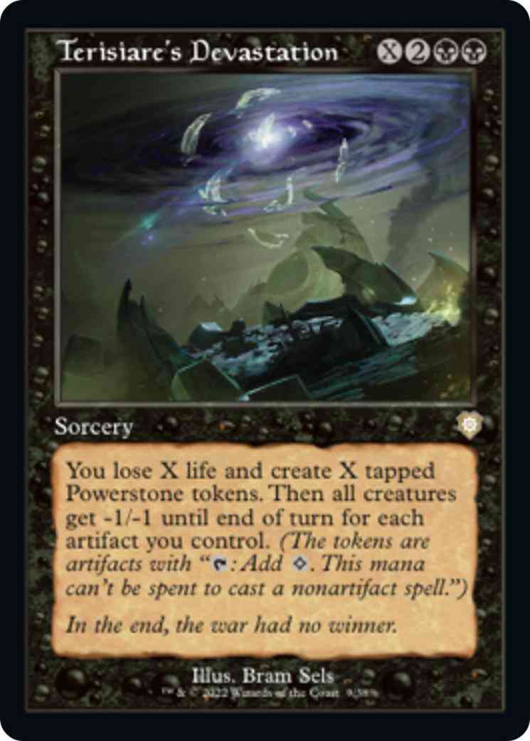 Terisiare's Devastation [9] [Retro Frame] [The Brothers' War: Commander] [Non-Foil]