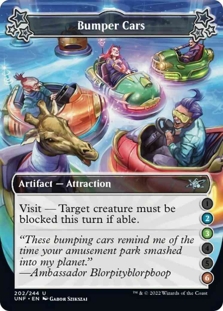 Bumper Cars (2/3/6) [202a] [Borderless] [Unfinity] [Non-Foil]