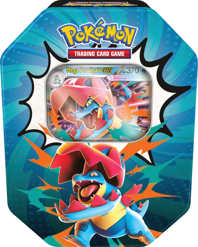 Pokémon TCG: Ascended Heroes Tin - Mega Feraligatr ex