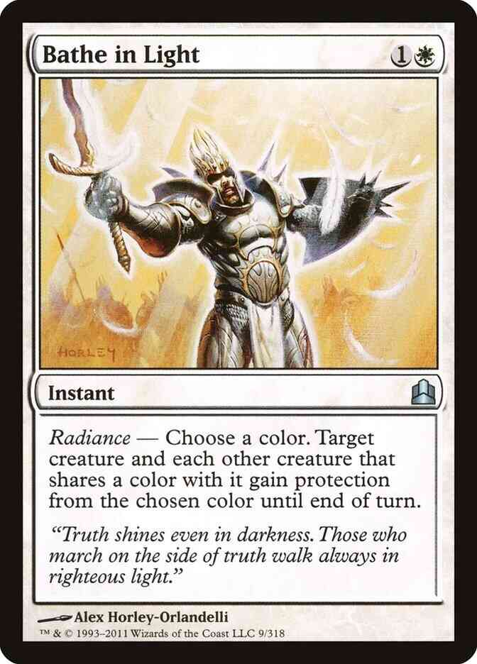 Bathe in Light [9] [Commander 2011] [Non-Foil]