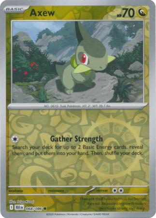 Axew - 068/086 - Common [sv105b-068] [Reverse Holo]