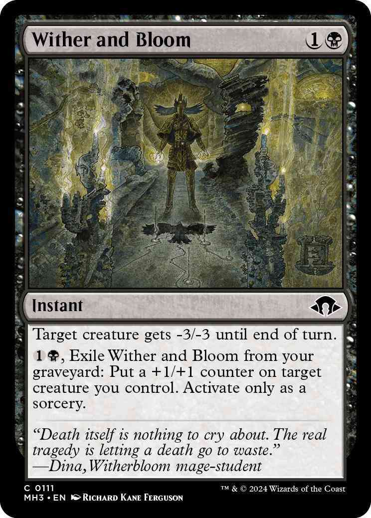 Wither and Bloom [111] [Modern Horizons 3] [Foil]