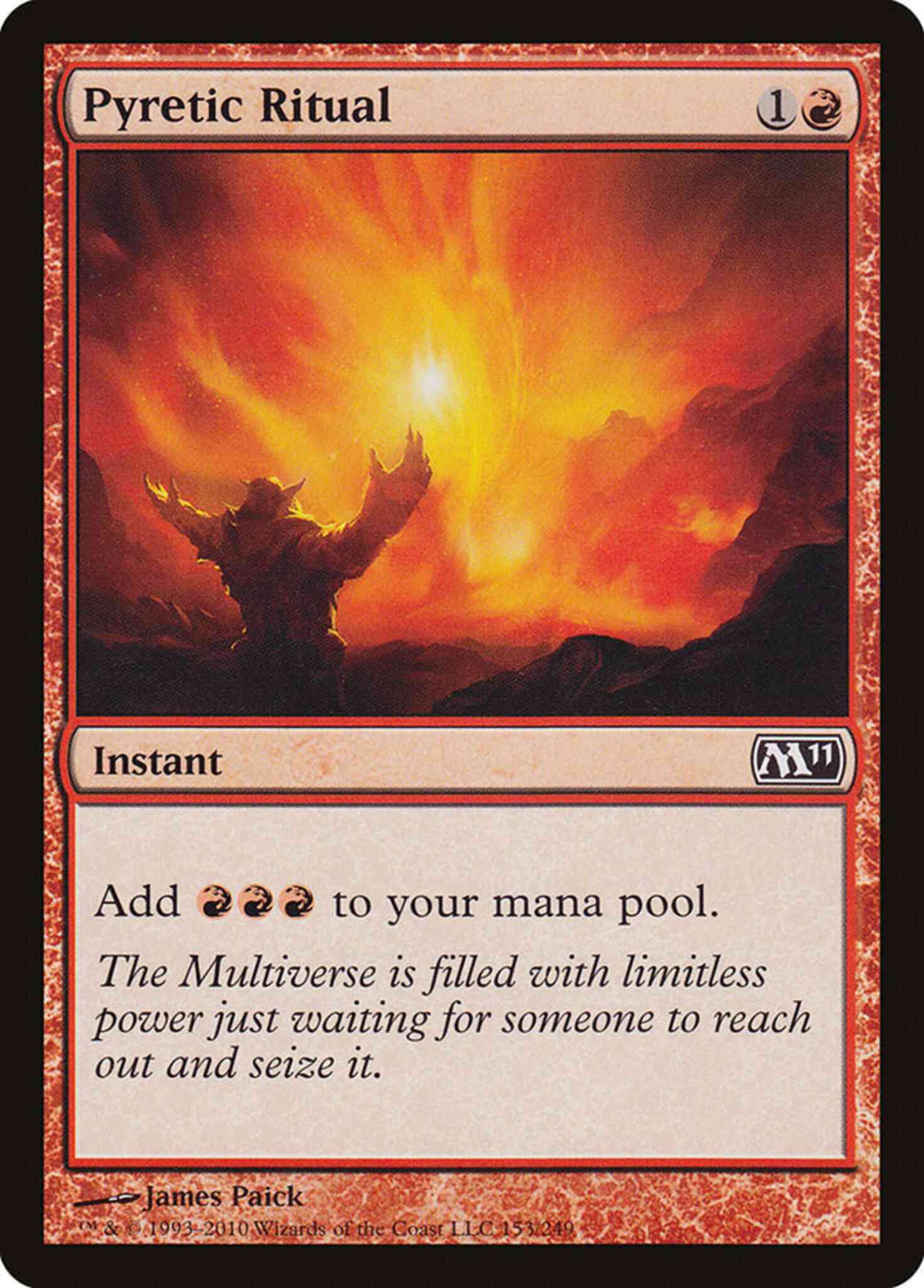 Pyretic Ritual [153] [Magic 2011] [Non-Foil] – Face to Face Games