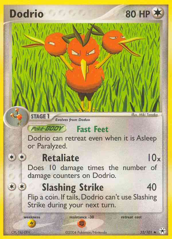 Dodrio - 33/101 - Uncommon [ex5-33] [Non-Holo]