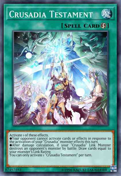 Crusadia Testament - DANE-EN061 - Common - 1st Edition