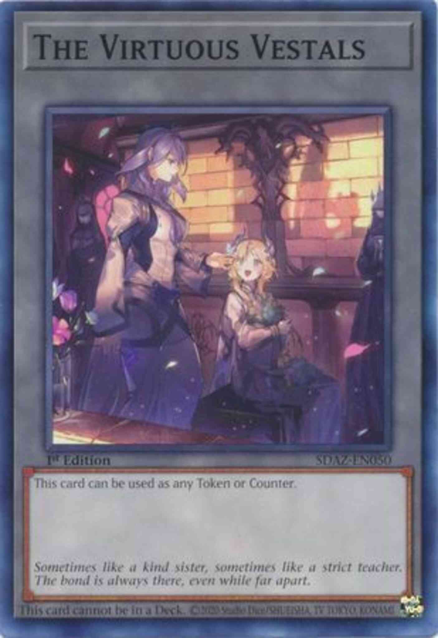 The Virtuous Vestals - SDAZ-EN050 - Common - 1st Edition
