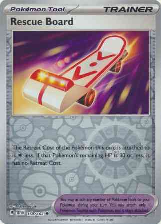 Rescue Board - 159/162 - Uncommon [sv05-159] [Reverse Holo]