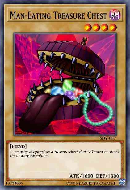 Man-Eating Treasure Chest - SDY-037 - Common - 1st Edition