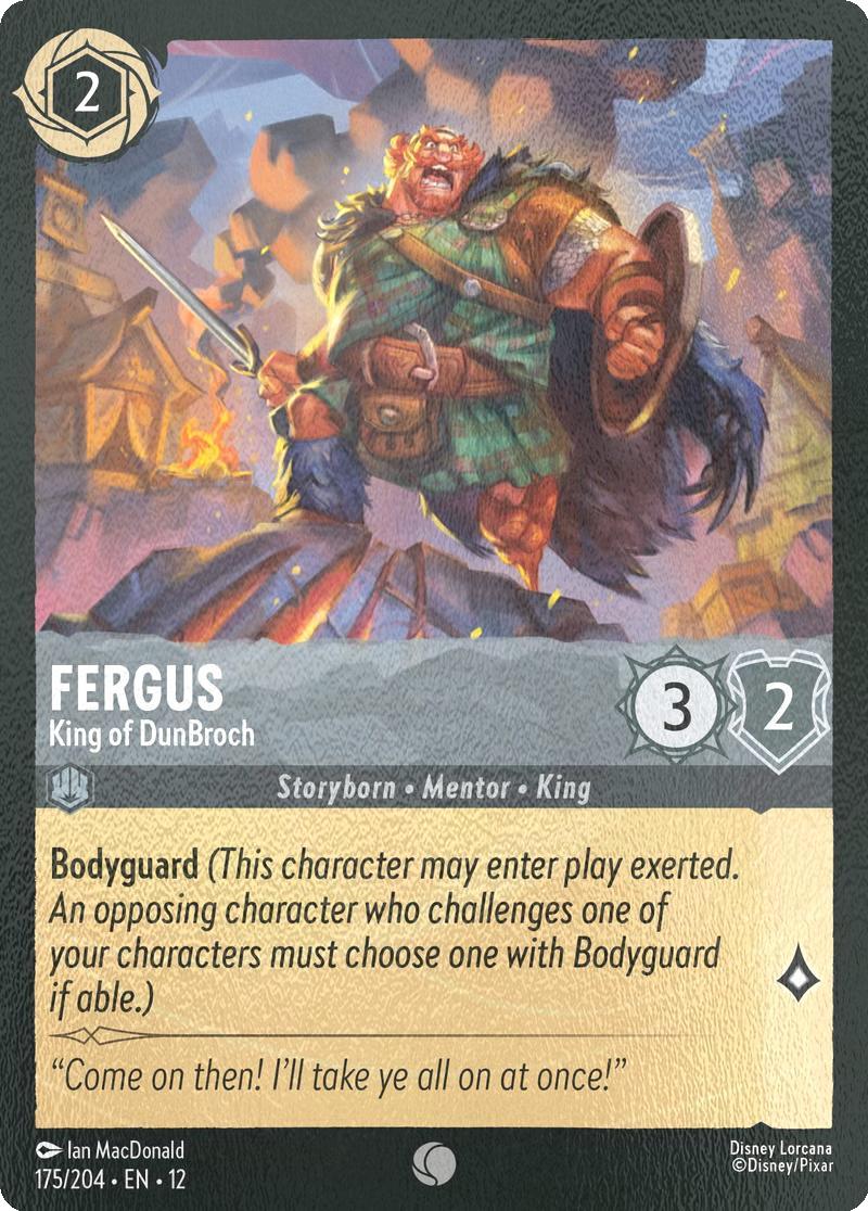 Fergus - King of DunBroch - 175/204 [Wilds Unknown] [Cold Foil]