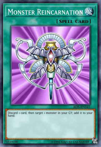 Monster Reincarnation - RDS-EN045 - Ultimate Rare - 1st Edition