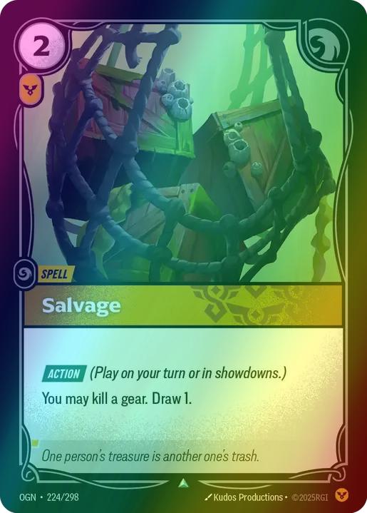 Salvage - 224/298 [Origins] [Foil]
