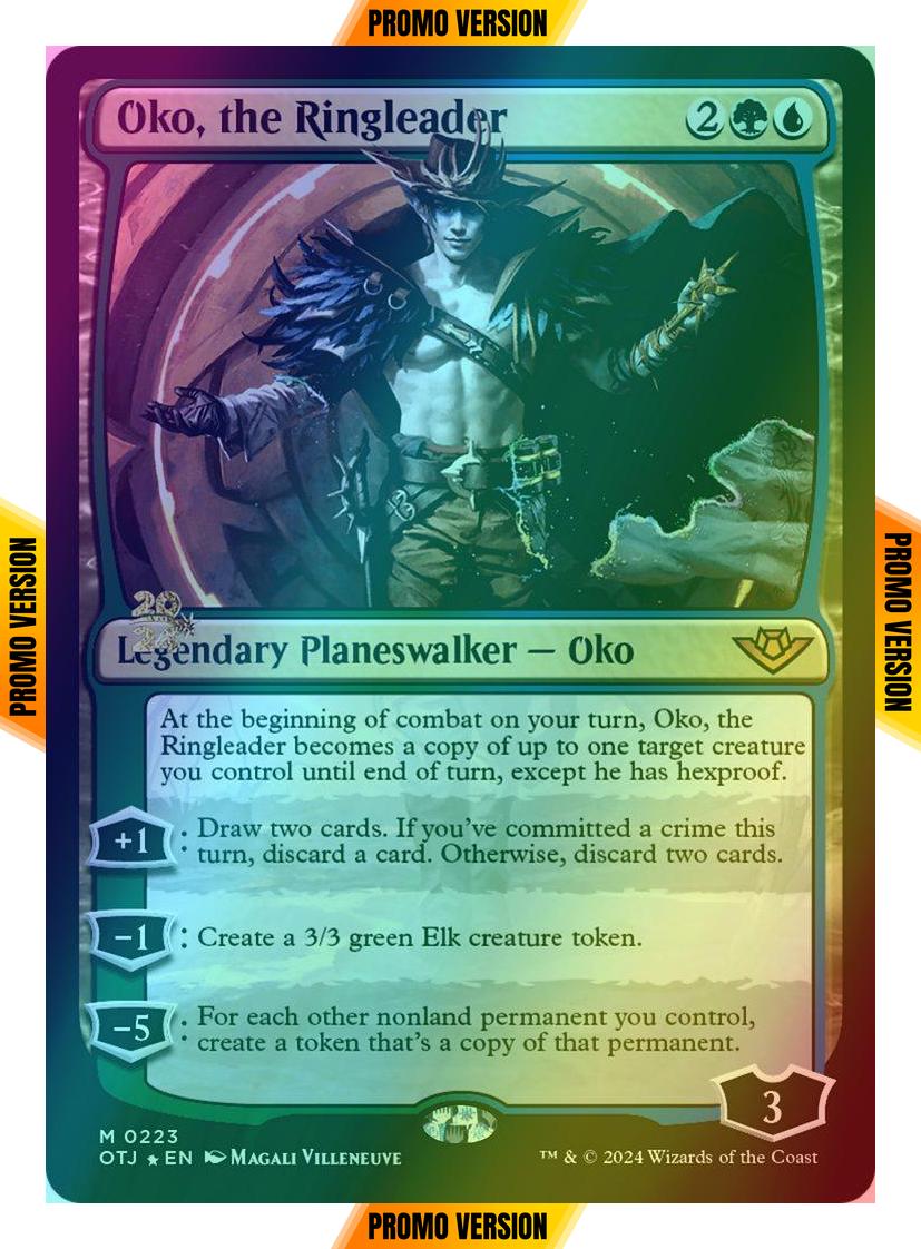 Oko, the Ringleader [223s] [Prerelease] [Outlaws of Thunder Junction: Promos] [Foil]