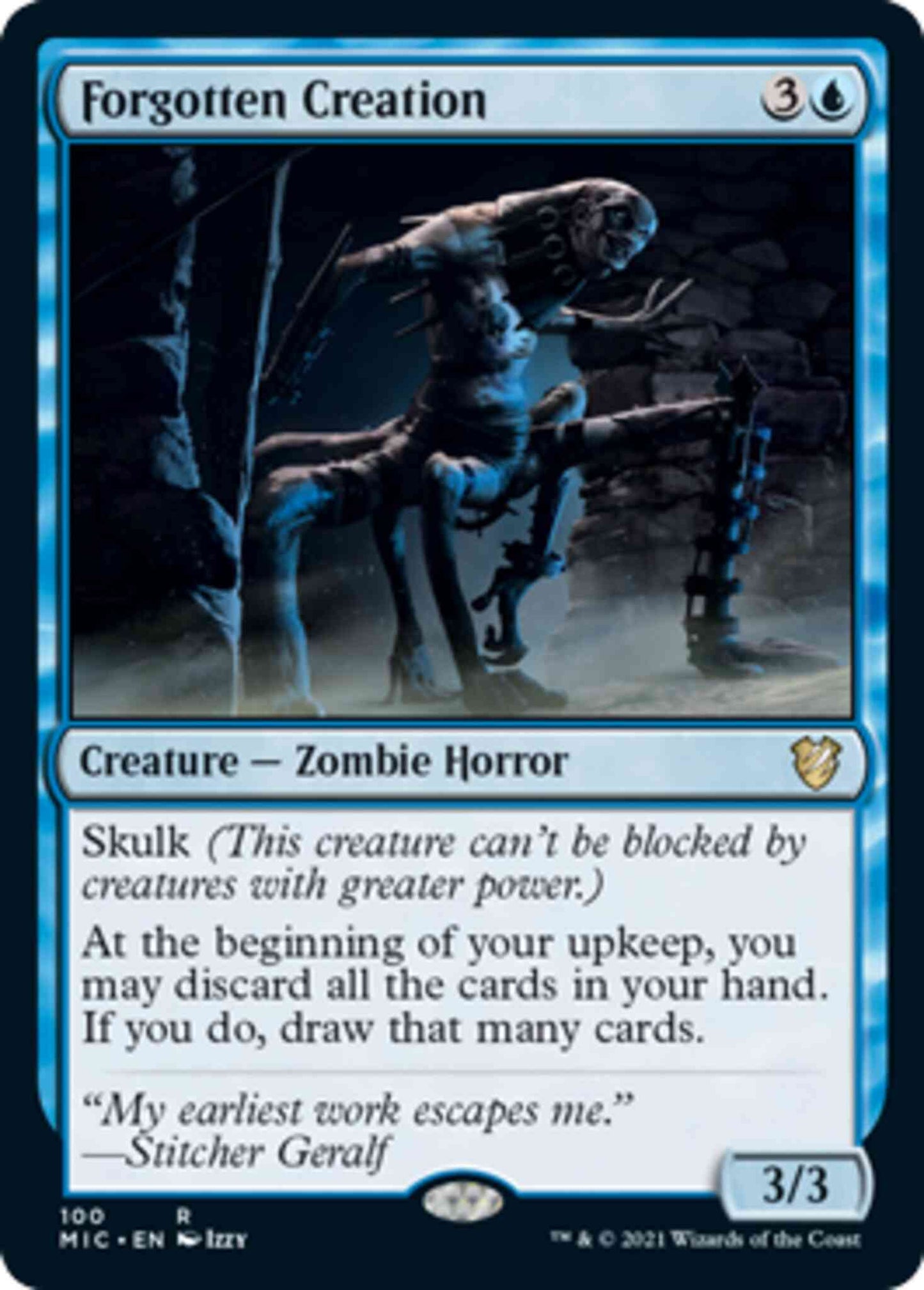Forgotten Creation [100] [Innistrad: Midnight Hunt: Commander] [Non-Foil]