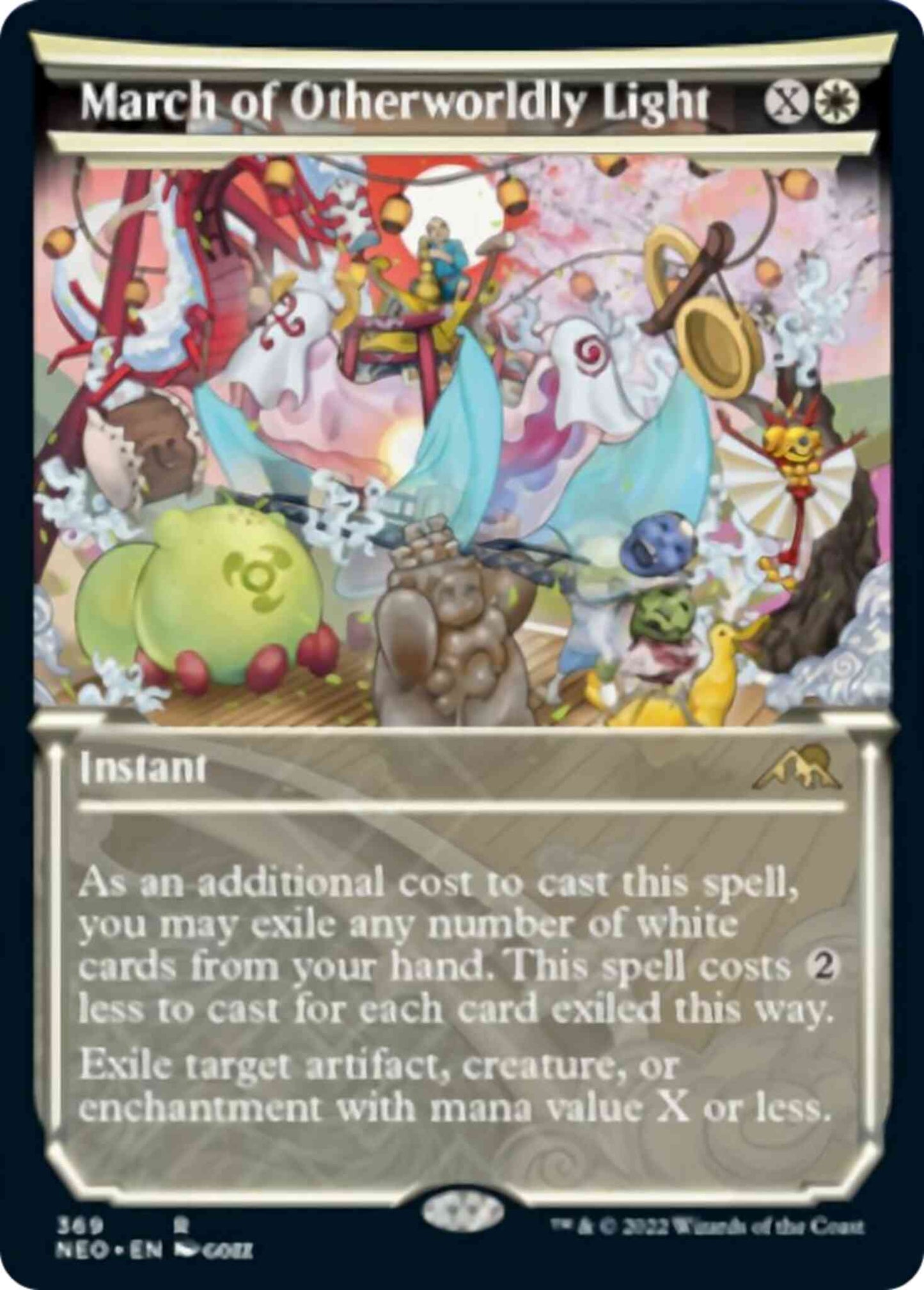 March of Otherworldly Light [369] [Soft Glow Showcase] [Kamigawa: Neon Dynasty] [Non-Foil]
