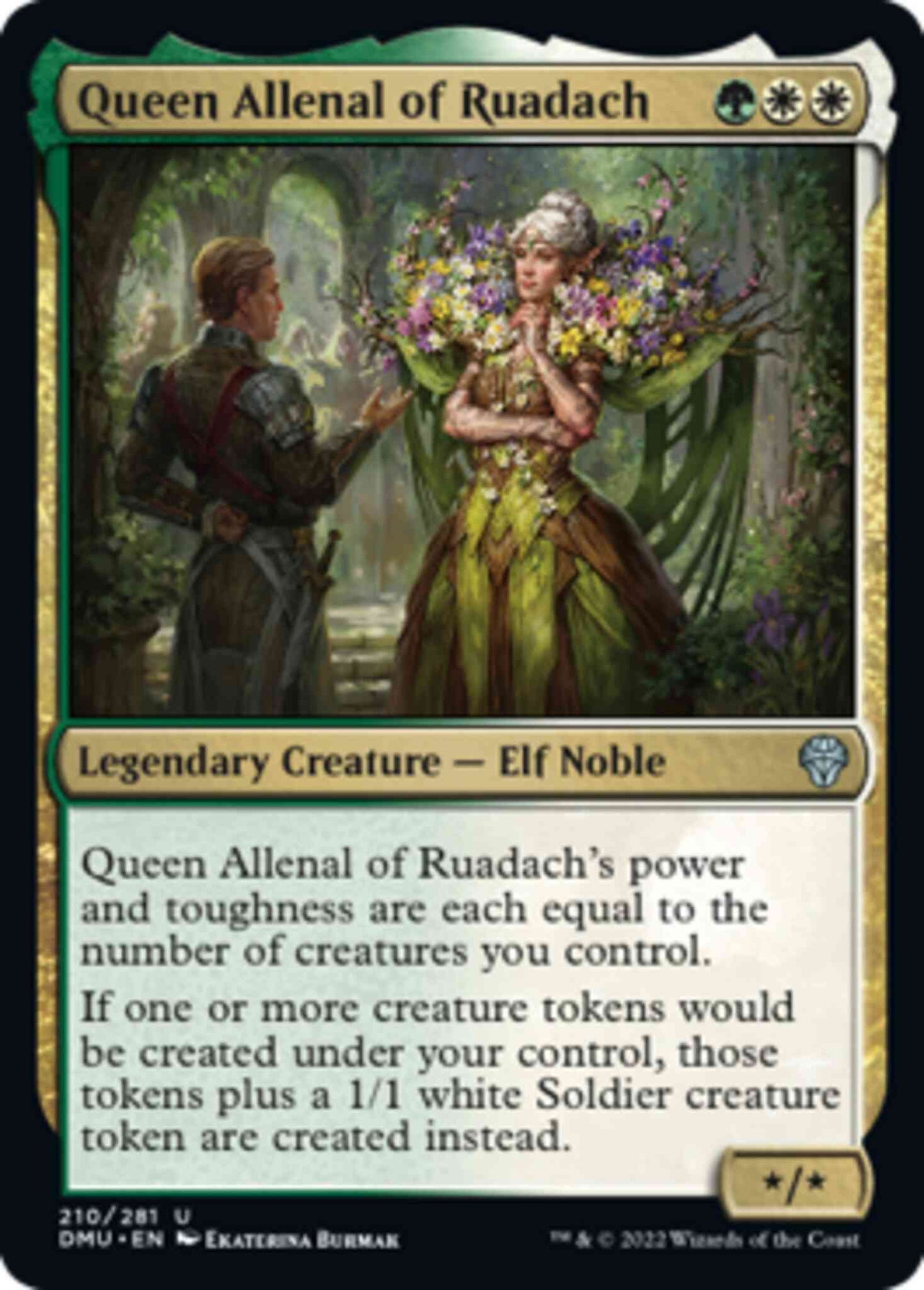Queen Allenal of Ruadach [210] [Dominaria United] [Non-Foil]