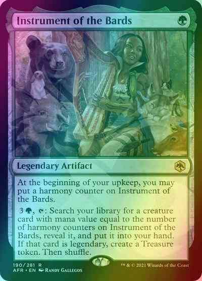Instrument of the Bards [190x] [Ampersand] [Adventures in the Forgotten Realms Promos] [Foil]