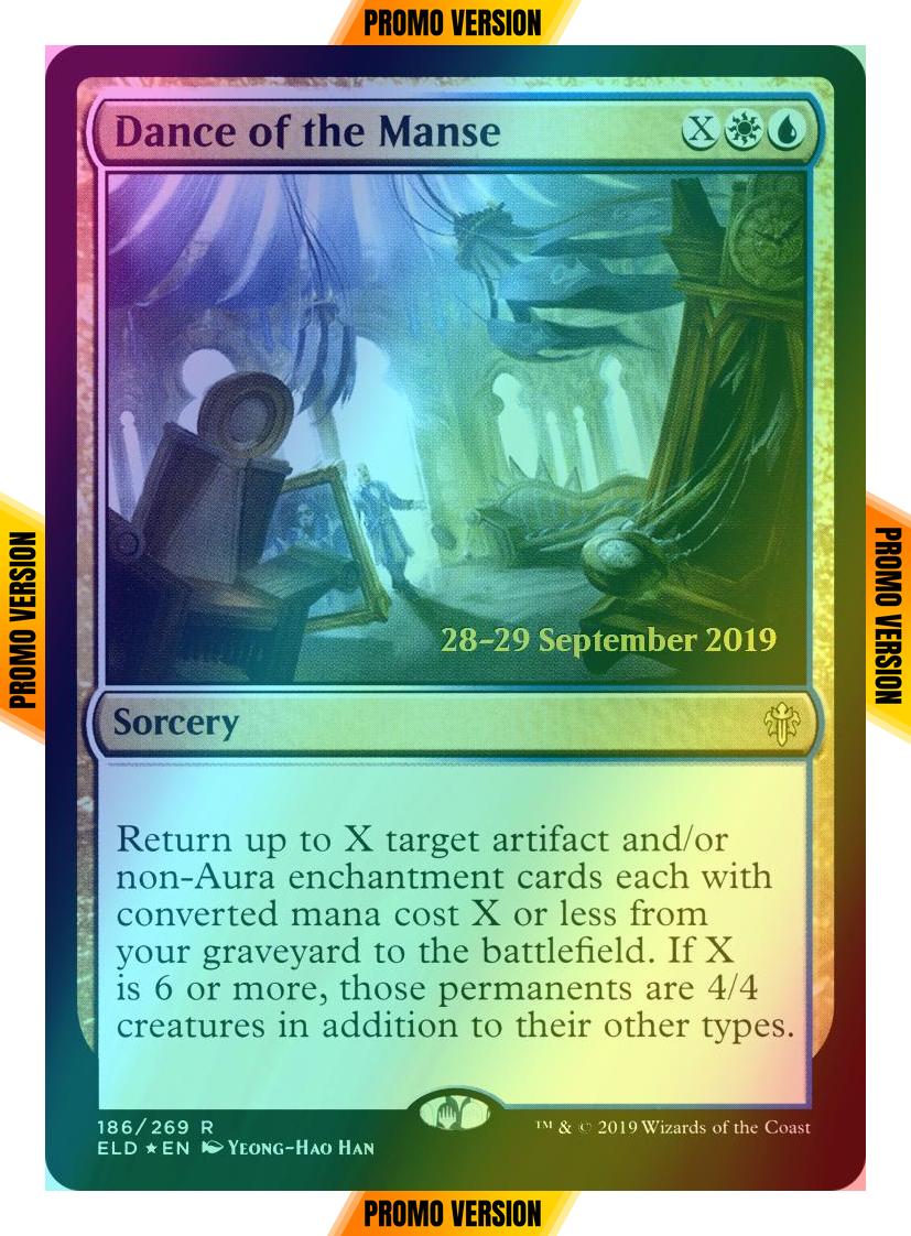 Dance of the Manse [186s] [Throne of Eldraine Promos] [Foil]