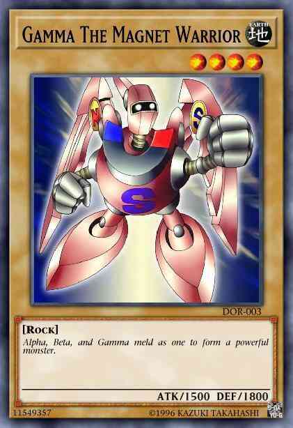 Gamma the Magnet Warrior - LCYW-EN014 - Common - 1st Edition