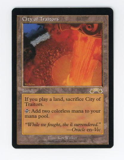 City of Traitors — Damaged — ID 18300