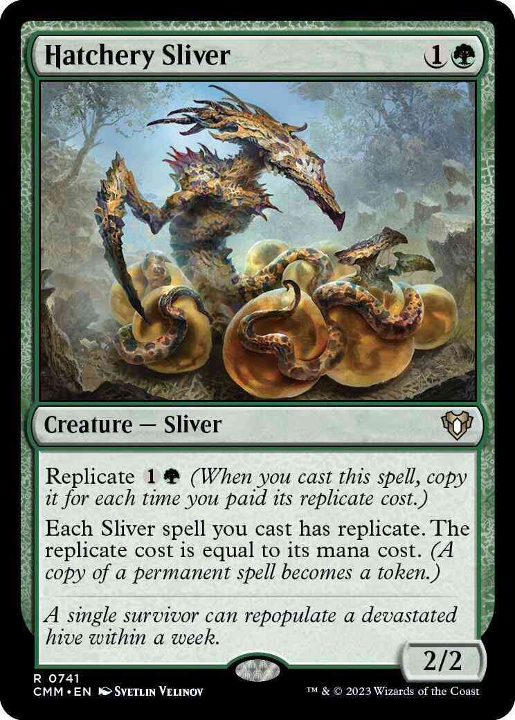 Hatchery Sliver [741] [Commander Masters] [Non-Foil]