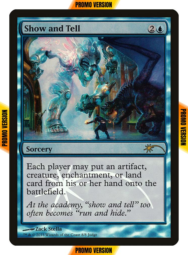 Show and Tell [8] [Judge Gift Cards 2013] [Foil]