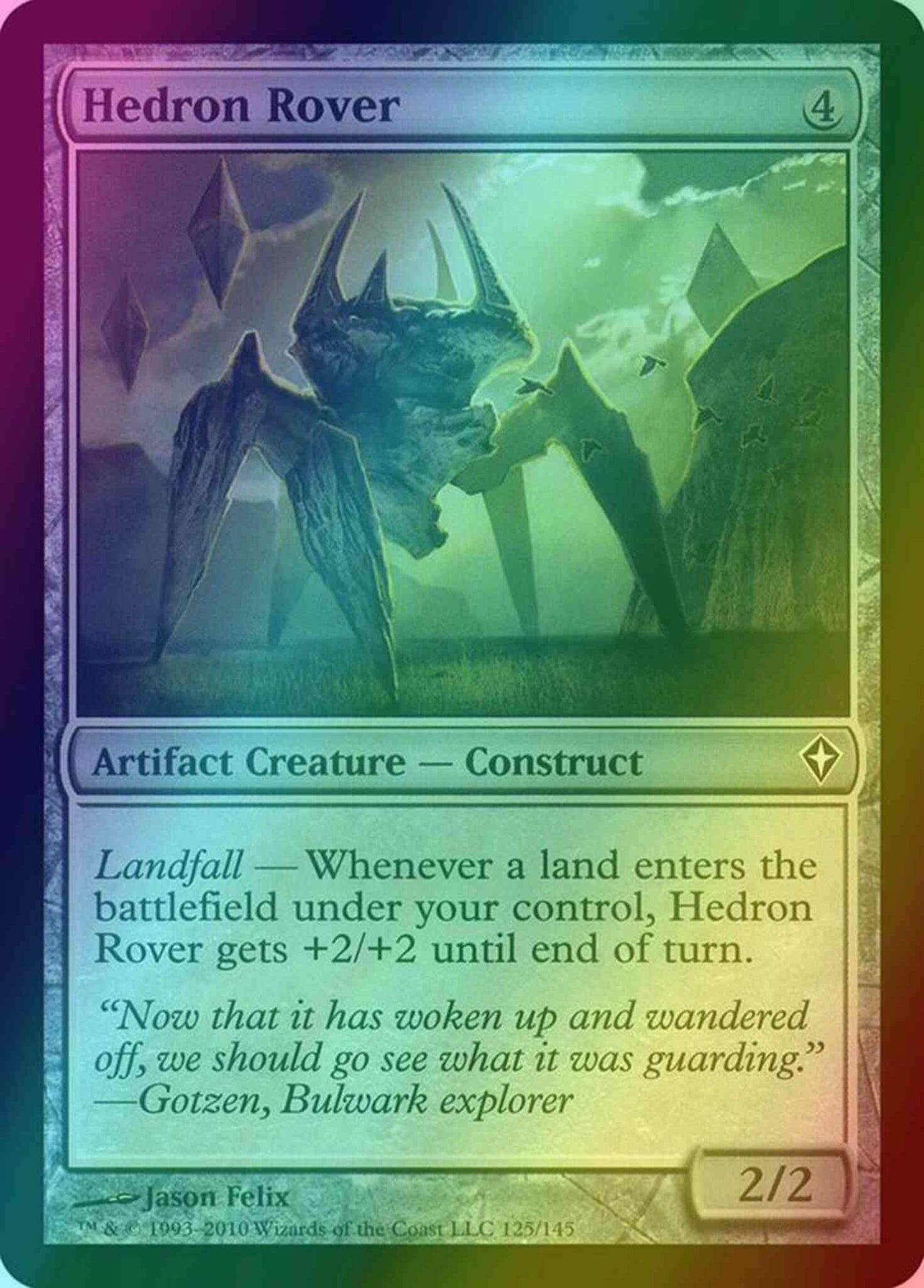 Hedron Rover [125] [Worldwake] [Foil]