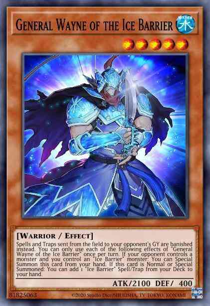 General Wayne of the Ice Barrier - SDFC-EN001 - Common - 1st Edition