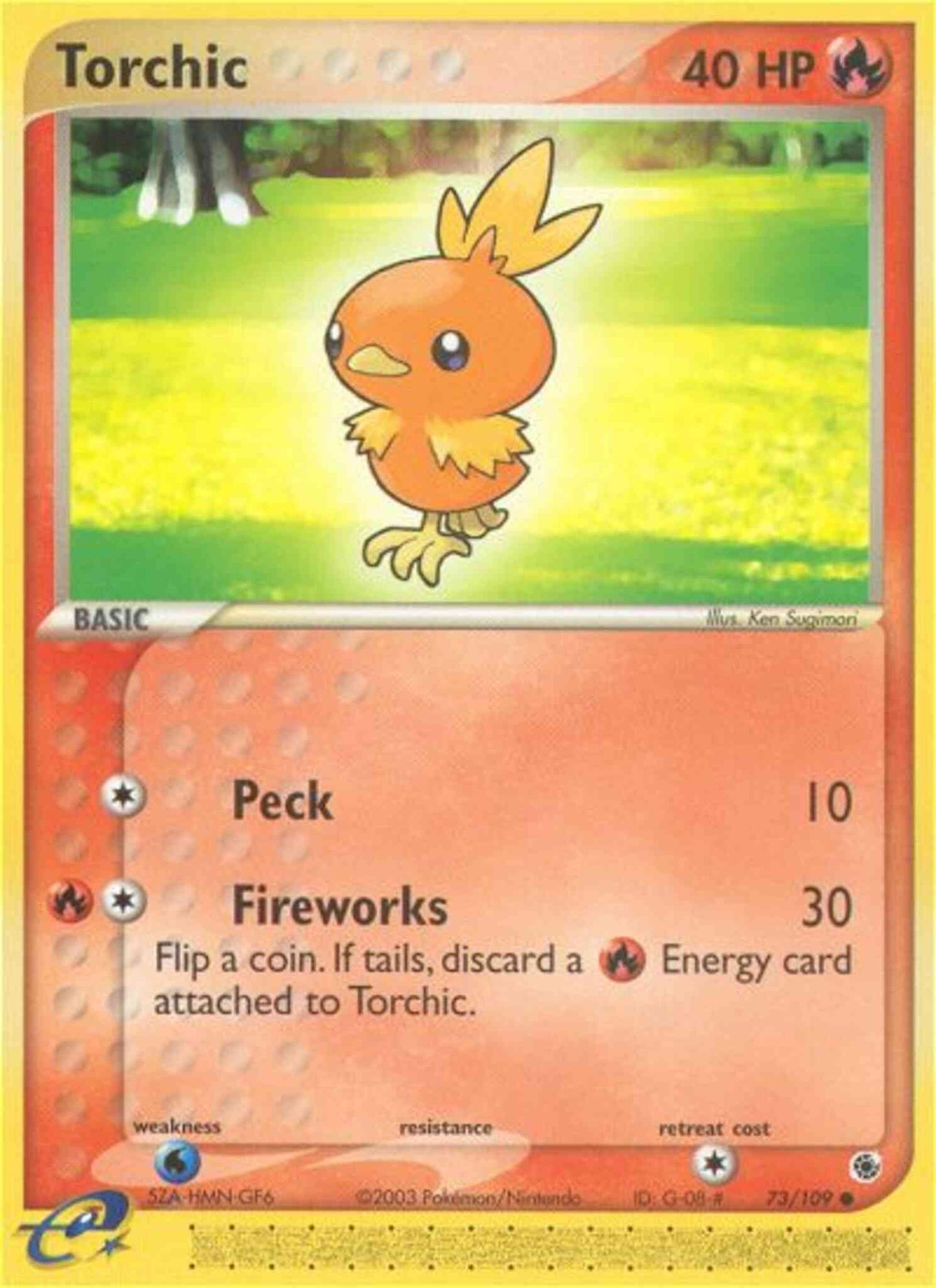 Torchic - 73/109 - Common [ex1-73] [Non-Holo]
