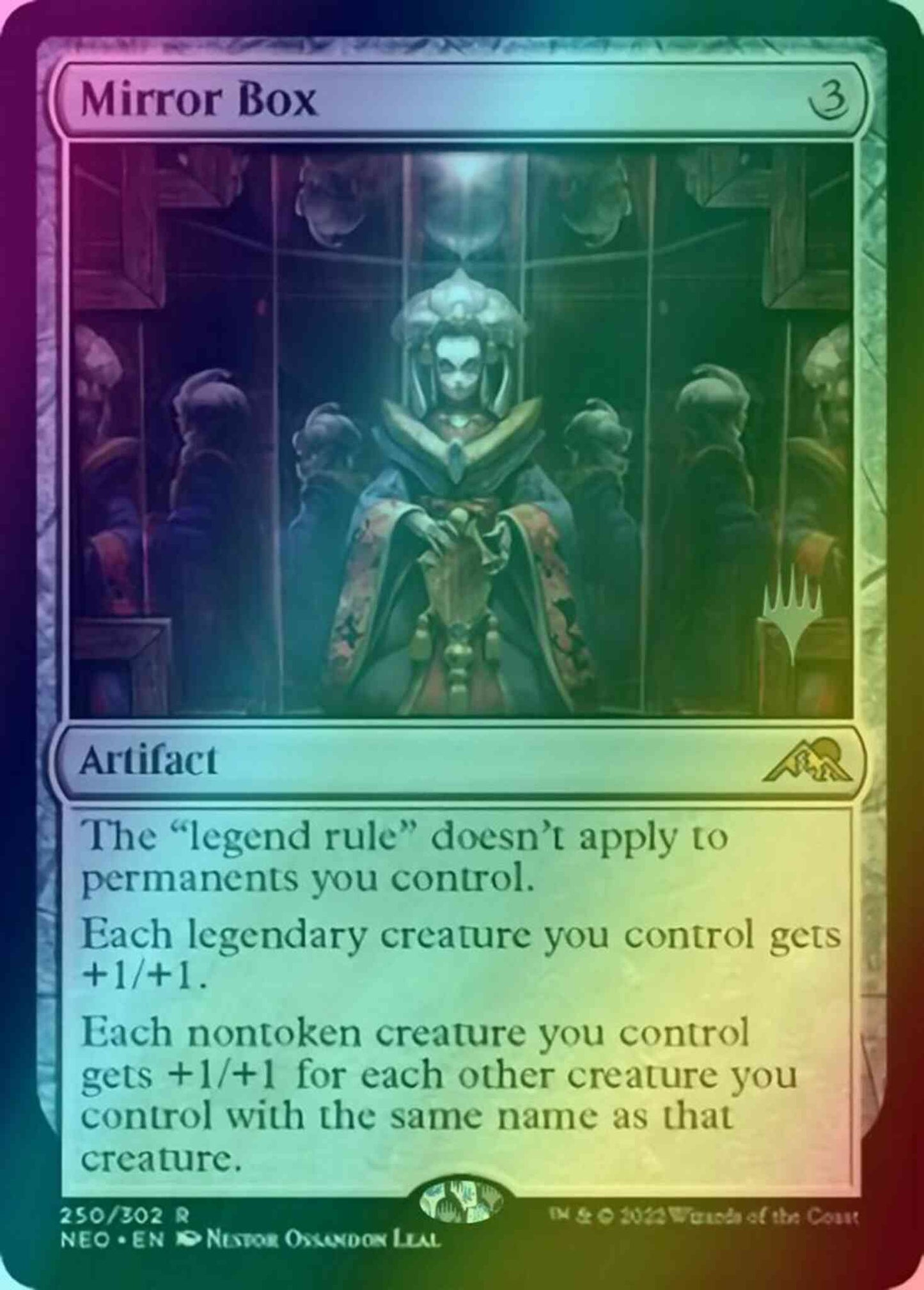 Mirror Box [Promo Pack] [250p] [Kamigawa: Neon Dynasty: Promos] [Foil]