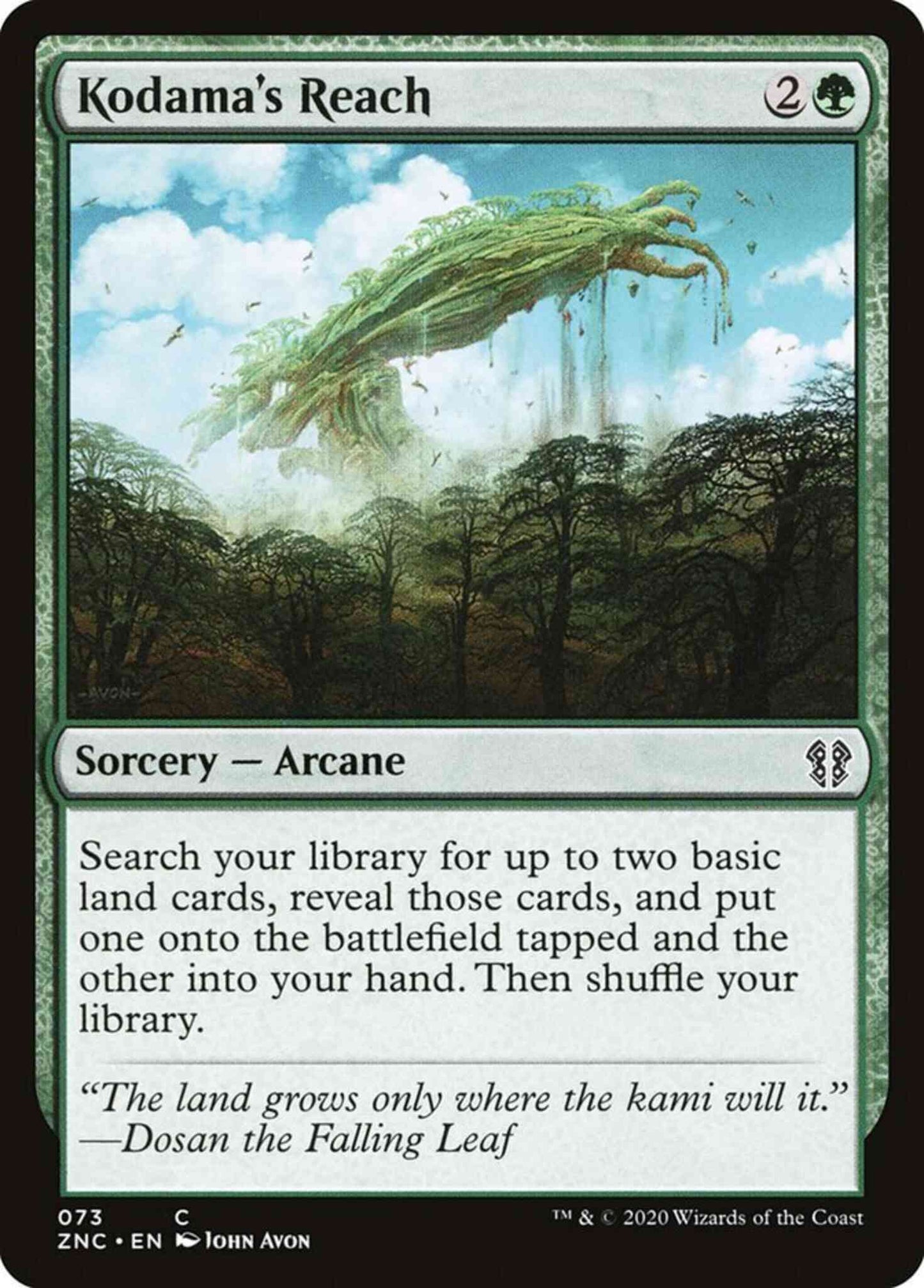 Kodama's Reach [73] [Zendikar Rising Commander] [Non-Foil]