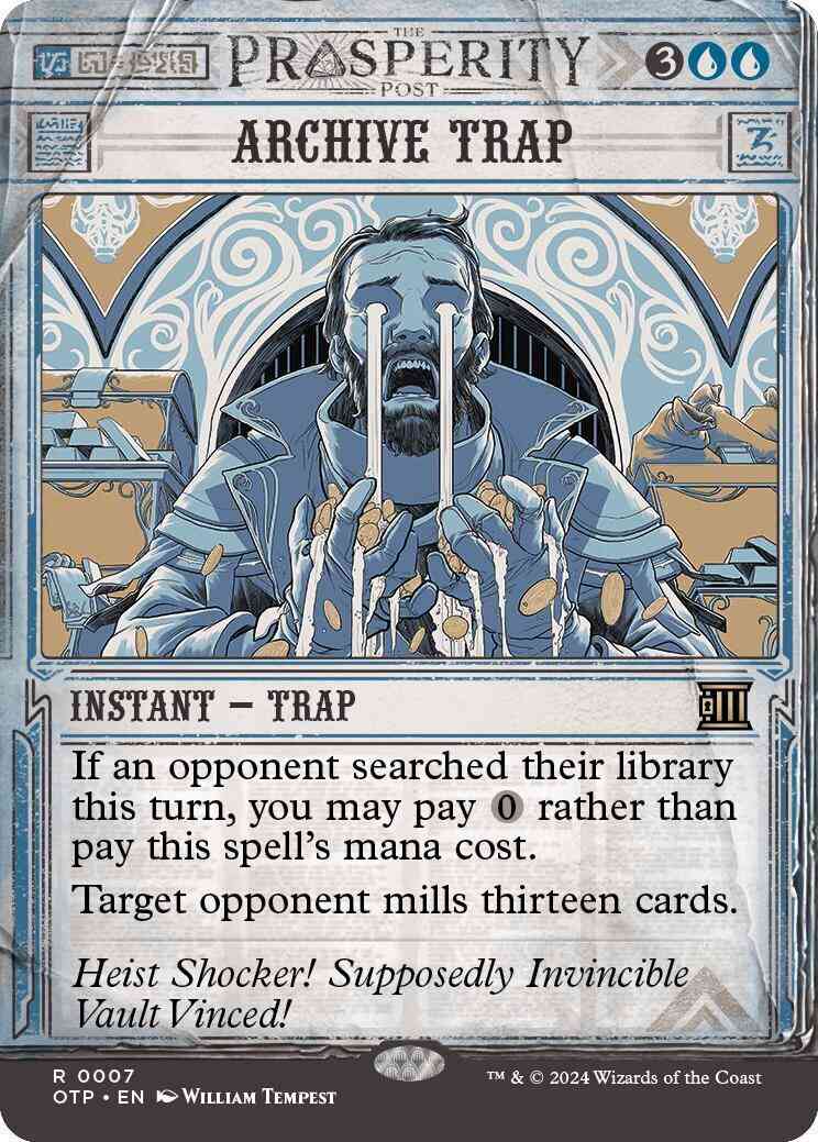 Archive Trap [7] [Breaking News Showcase] [Breaking News] [Non-Foil]
