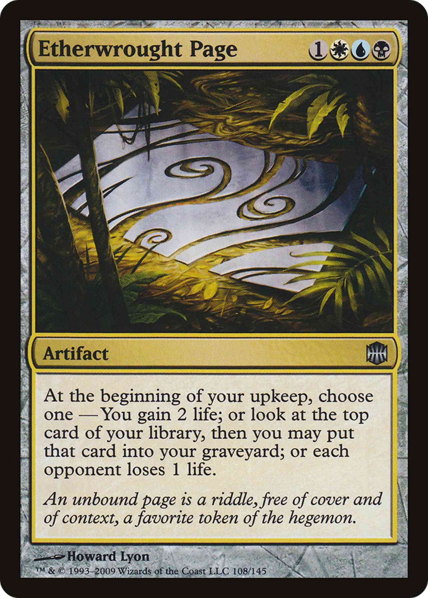 Etherwrought Page [108] [Alara Reborn] [Non-Foil]