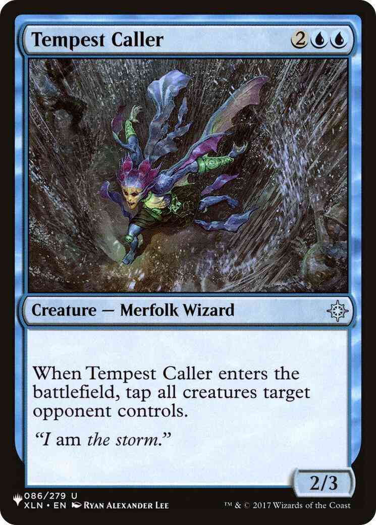 Tempest Caller [XLN-86] [The List] [Non-Foil]