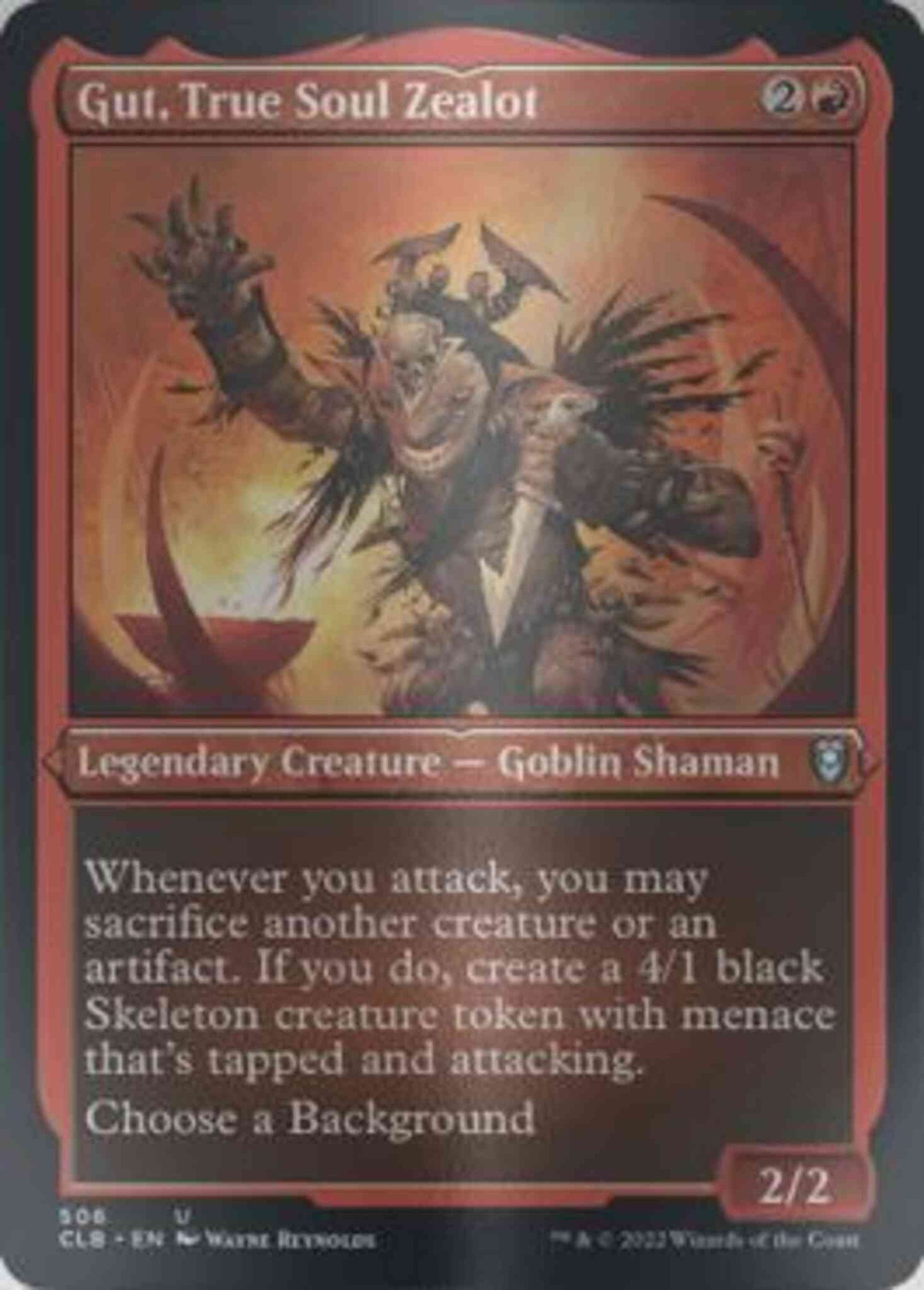 Gut, True Soul Zealot [506] [Commander Legends: Battle for Baldur's Gate] [Etched Foil]