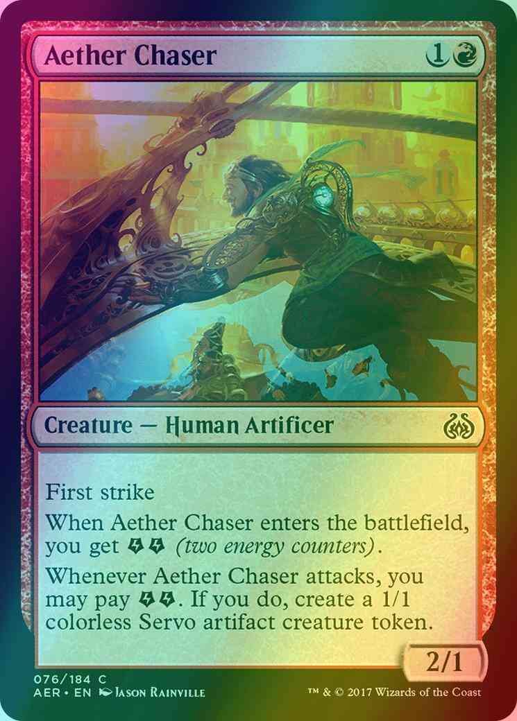 Aether Chaser [76] [Aether Revolt] [Foil]