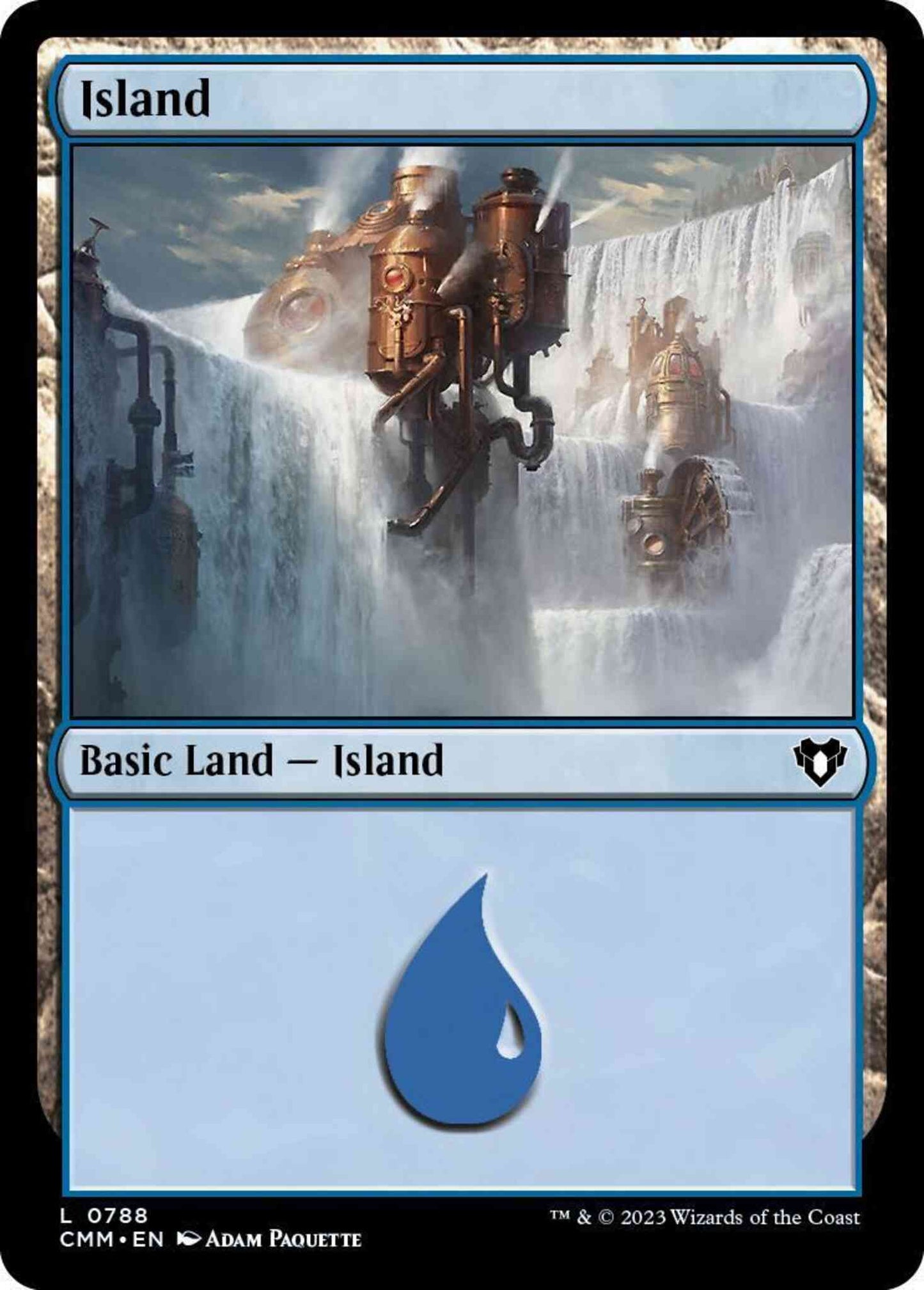 Island [788] [Commander Masters] [Non-Foil]