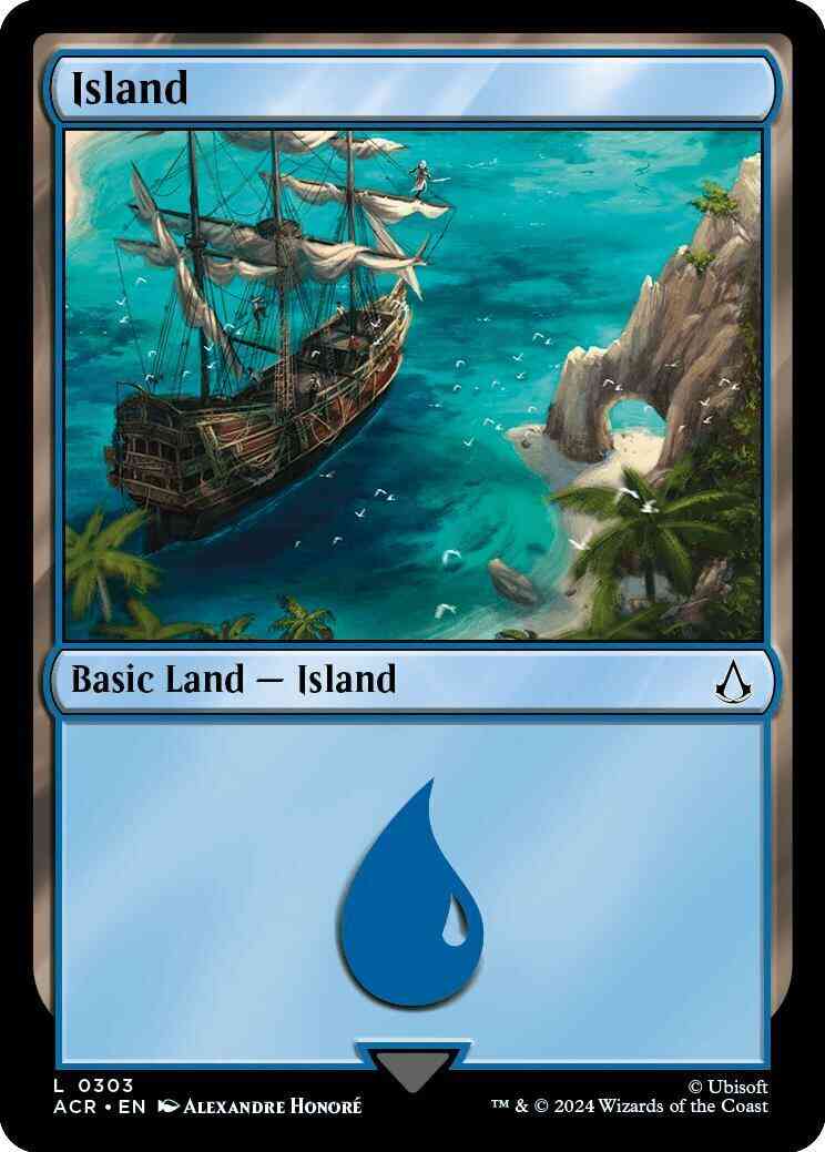 Island [303] [Starter Kit Exclusive] [Assassin's Creed] [Non-Foil]
