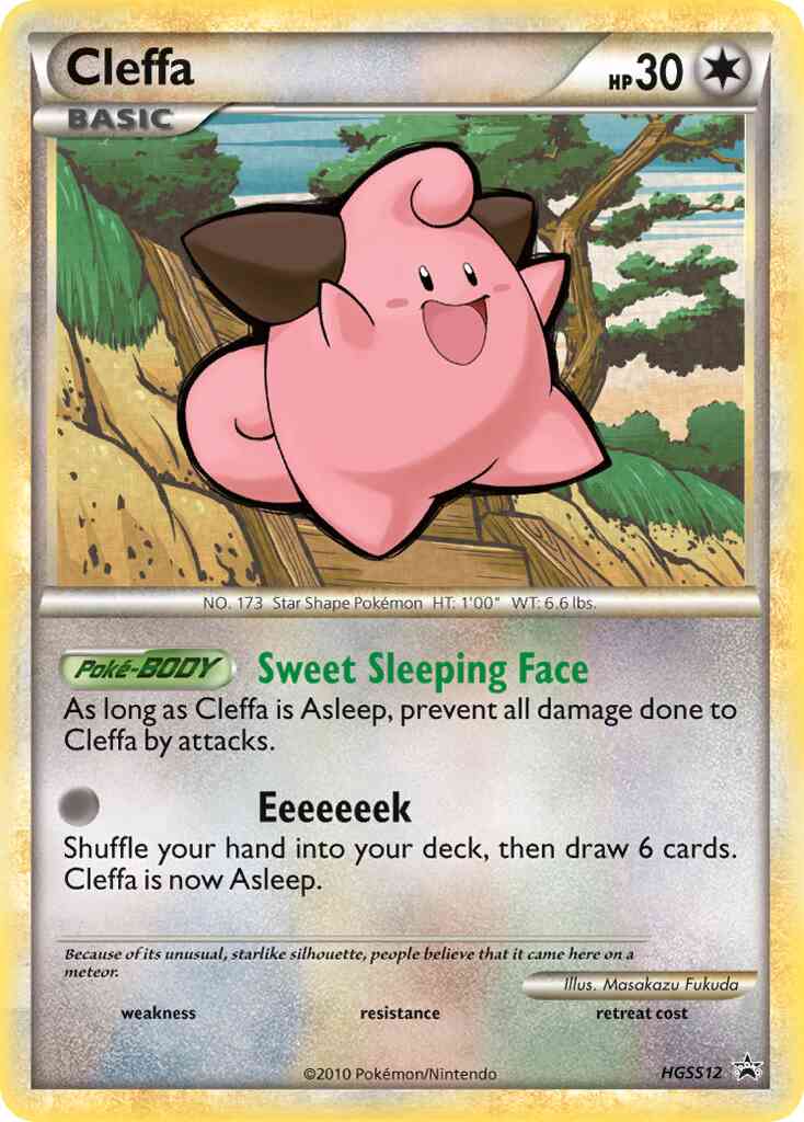 Cleffa - HGSS12 - Promo [hsp-HGSS12] [Holo]