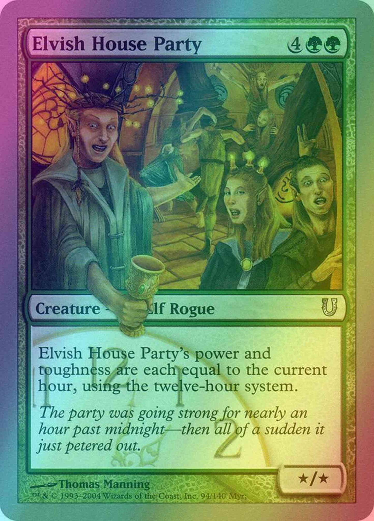 Elvish House Party [94] [Unhinged] [Foil]