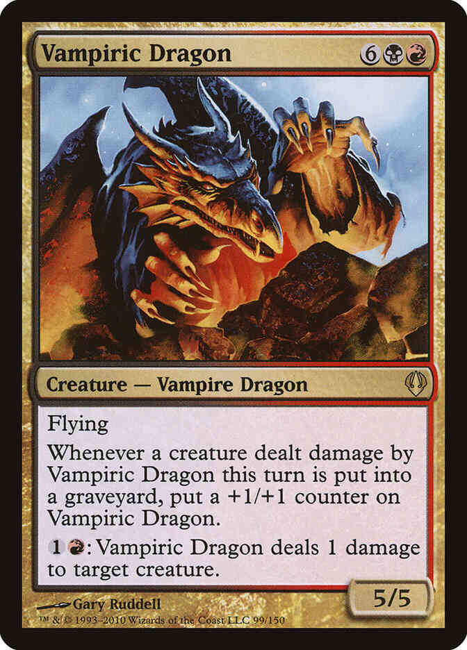Vampiric Dragon [99] [Archenemy 2010] [Non-Foil]