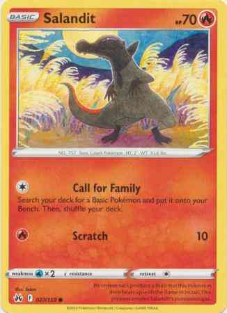 Salandit - 027/159 - Common [swsh125-027] [Non-Holo]
