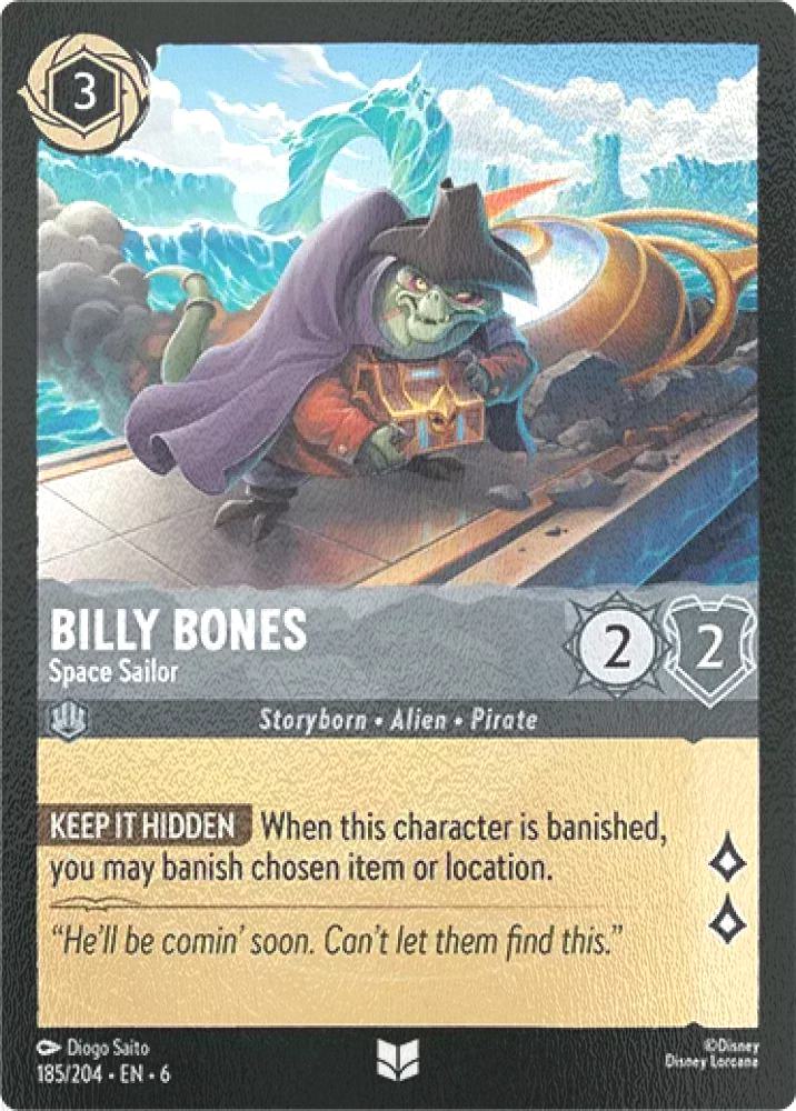 Billy Bones - Space Sailor - 185/204 [Azurite Sea] [Cold Foil]