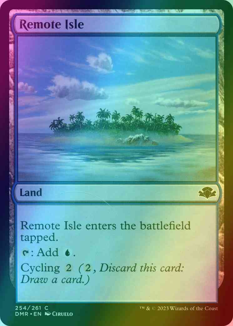 Remote Isle [254] [Dominaria Remastered] [Foil]