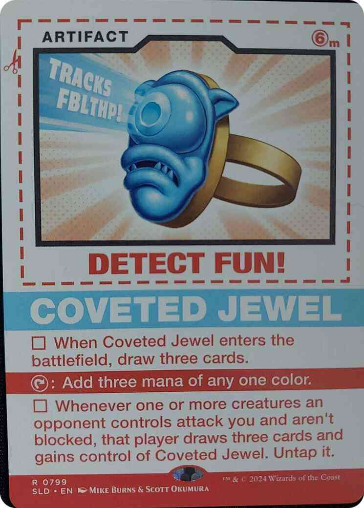 Coveted Jewel [0799] [Borderless] [Just Add Milk: Second Helpings] [Secret Lair Drop] [Non-Foil]