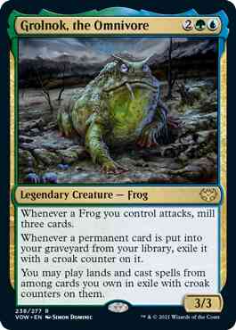 Grolnok, the Omnivore [238] [Innistrad: Crimson Vow] [Non-Foil]