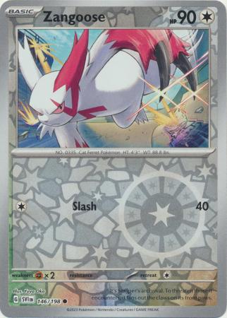 Zangoose - 146/198 - Common [sv01-146] [Reverse Holo]